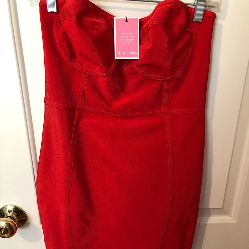 Pretty Little Thing Red Dress